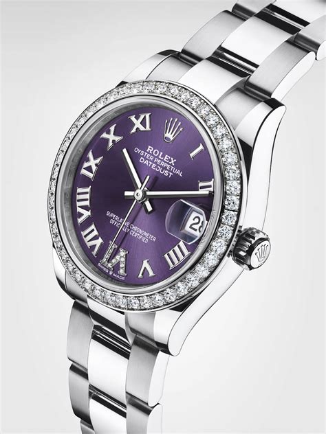 rolex datejust purple face|Rolex Datejust 31.